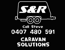 s and r caravan solutions logo