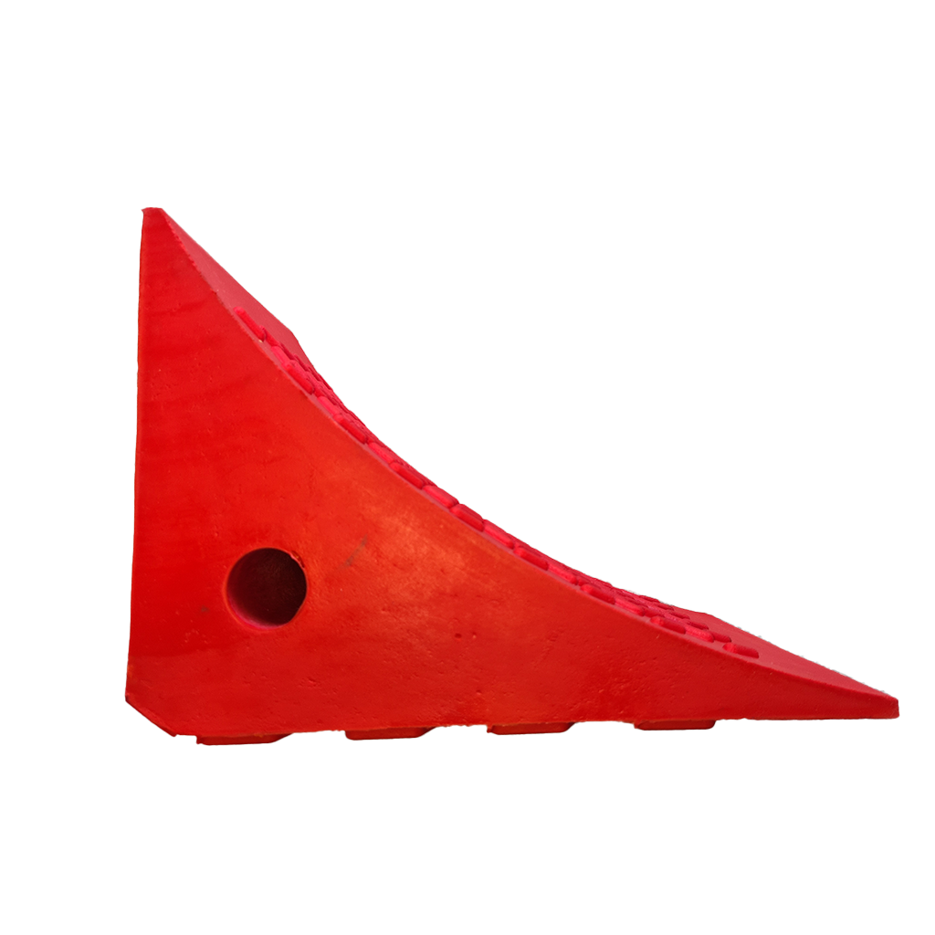 Redfoot Levelling - A Redfoot Levelling Super Chock with a hole in the middle.