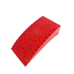 Redfoot Levelling - A Redfoot Levelling Camper Levellers, a red plastic tray with holes on it, ideal for caravan levellers and motorhome stabilizer pads.