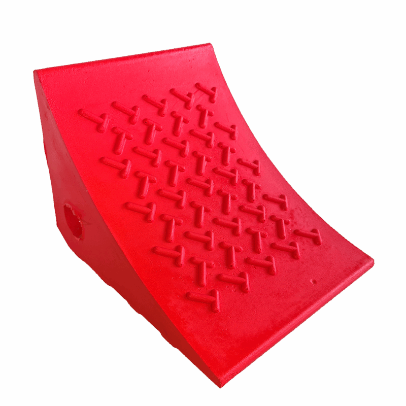 Redfoot Levelling - A Redfoot Levelling Super Chock on a white background, suitable for outrigger pads for crane and boom truck.