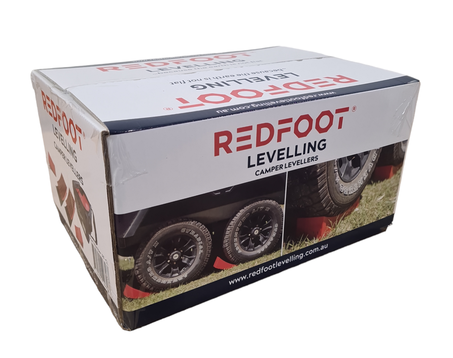 Redfoot Caravan Levellers - 100mm Lift - Image 13