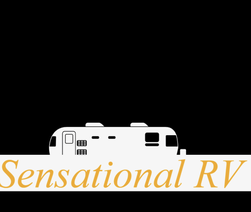 Redfoot Levelling - The sensational RV logo on a black background.