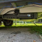 Retracted rear AutoLift legs