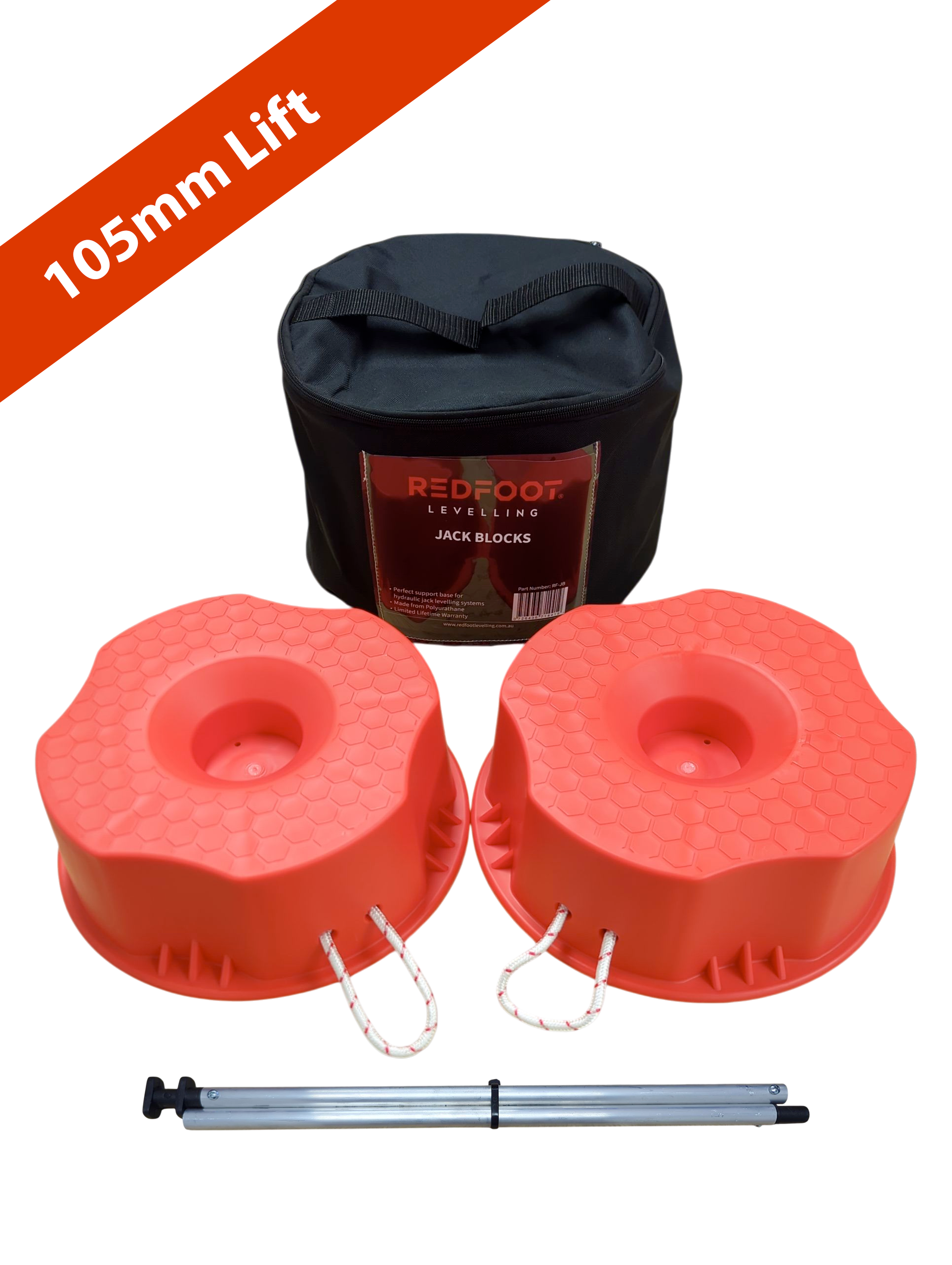 Redfoot Jack Blocks + Positioning Pole